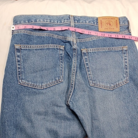 Abercrombie & Fitch Light Blue Women Jeans - Picture 11 of 14
